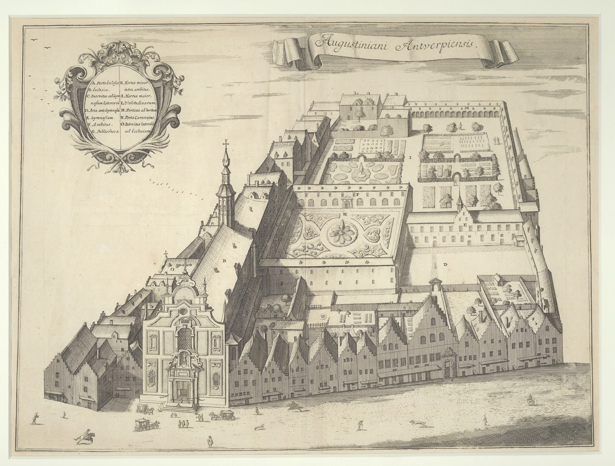 De Sint-Augustinuskerk en het Sint-Augustinusklooster te Antwerpen